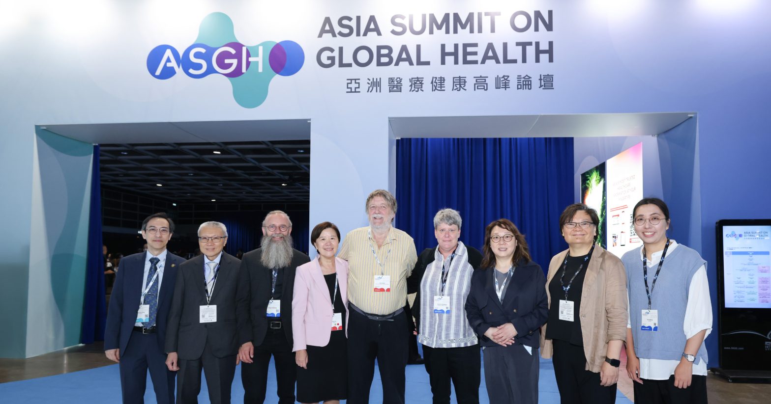 HKCeND and UCL core team members participate in ASGH 2025